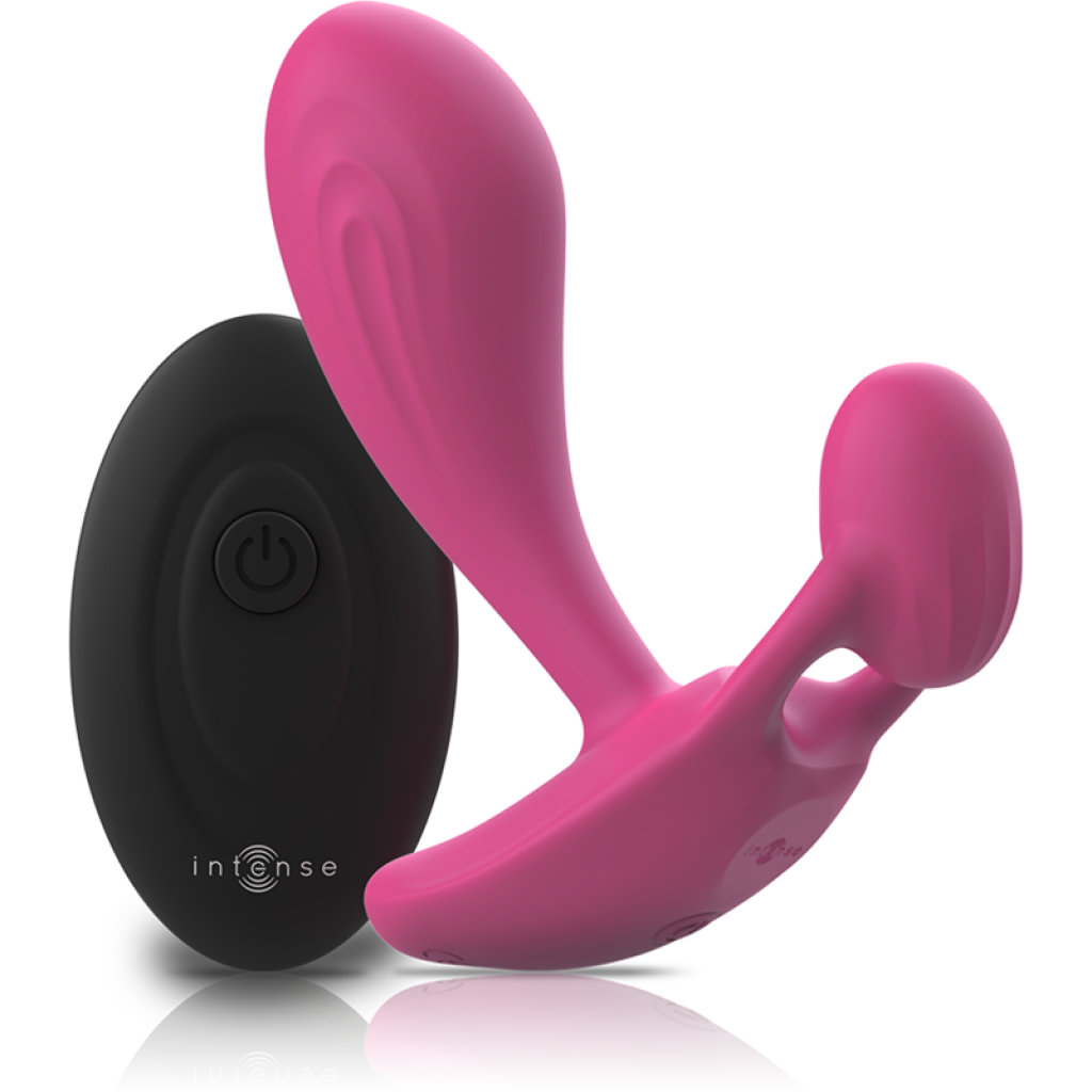 Plug Anal Intense Shelly con Control Remoto Rosa