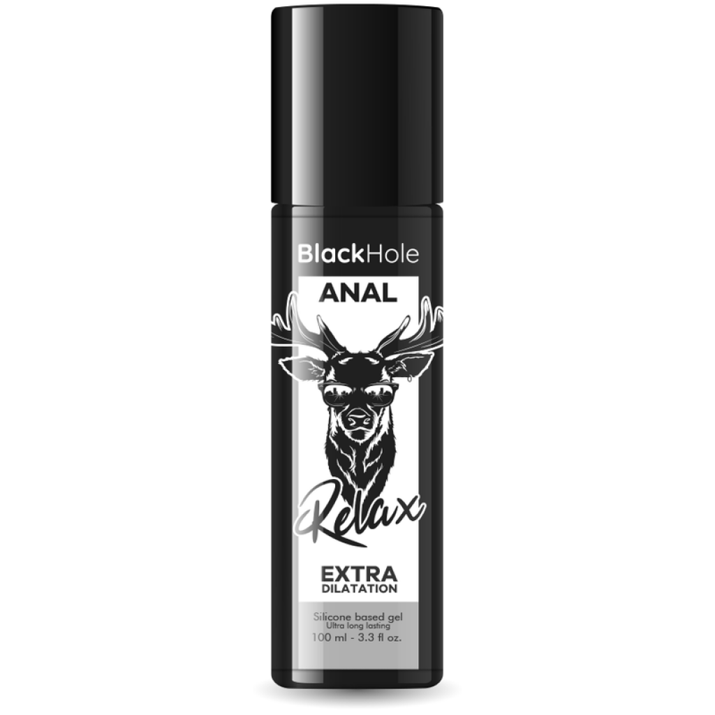 Lubricante Dilatador Anal Base Silicona Black Hole