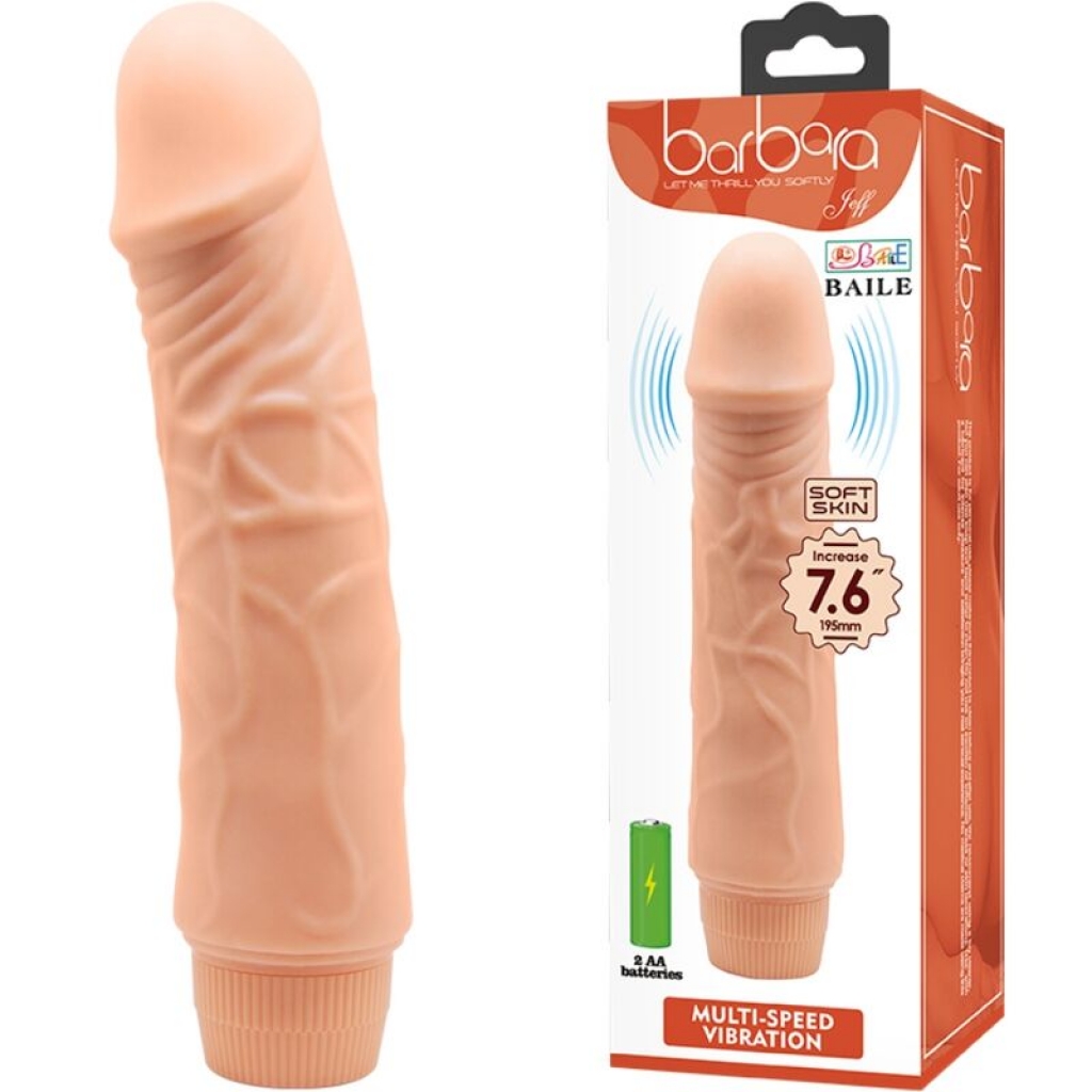 Vibrador Realístico Baile Barbara 20 Cm