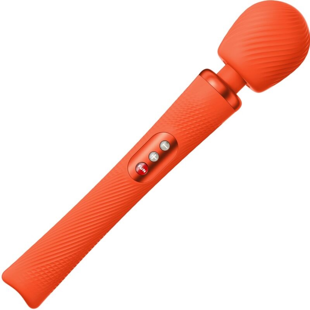 Vim Wand Rumble Vibrador Recargable Naranja