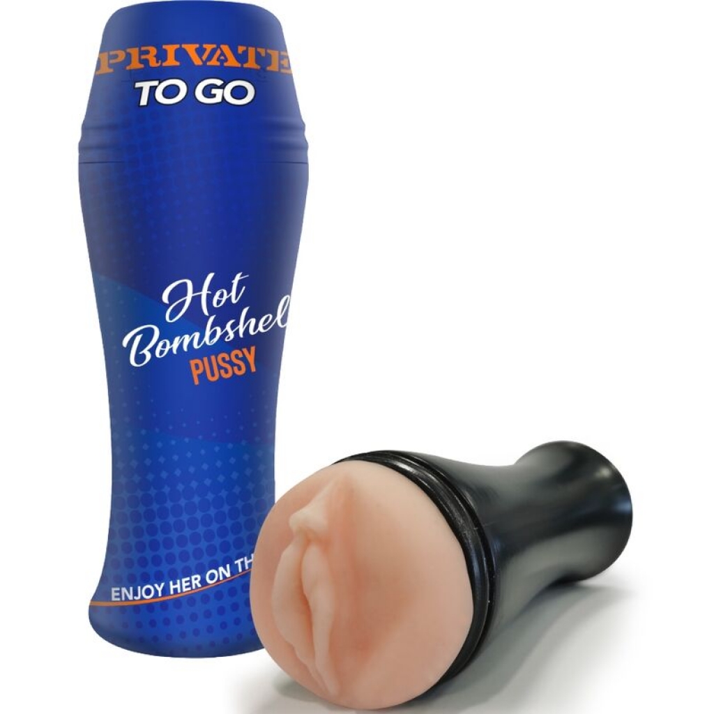 Masturbador Hot Bombshell To Go - Compacto y Viaje