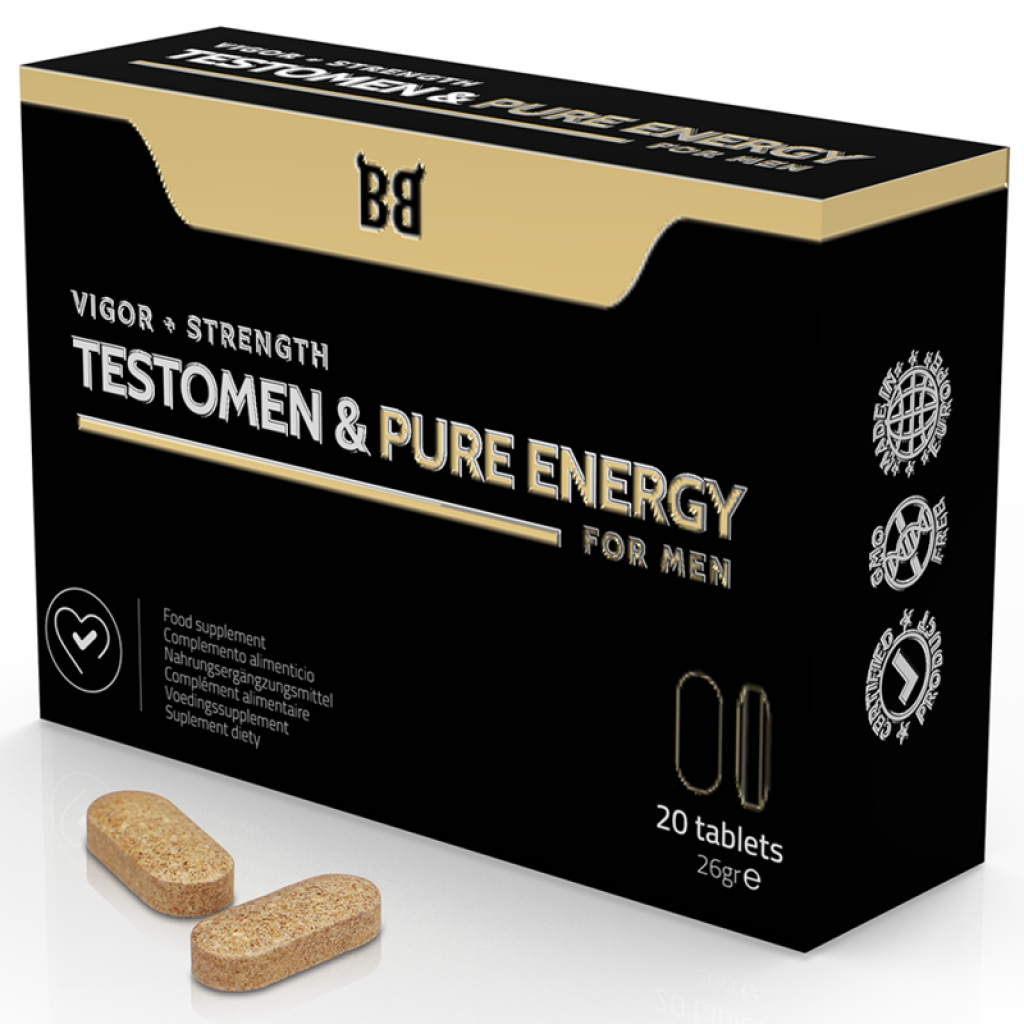 Testomen & Pure Energy Potenciador Masculino 20 Cápsulas