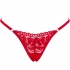 Obsessive Lacelove Tanga Rojo XS/S