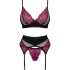 Obsessive Rosenty Set Tres Piezas Xs/s