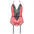 Corset Erotic Line Peonia de Passion Rojo S/M