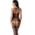 Passion Bs095 Bodystocking Negro Talla Única