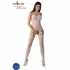 Bodystocking Passion BS095 Blanco Talla Única