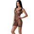 Bodystocking Negro Talla Única - Passion BS097