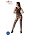 Passion: BS099 Bodystocking - Negro - Talla Única