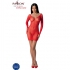 Passion BS101: Bodystocking Rojo Talla Única