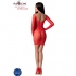 Passion BS101: Bodystocking Rojo Talla Única