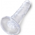 Pene Realista Clear 15.5 Cm - Placer Transparente