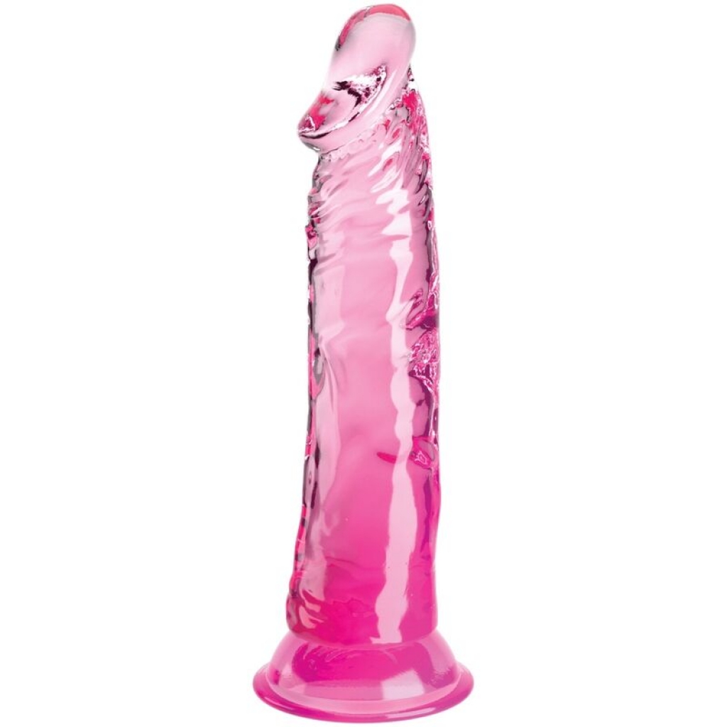 Dildo Realista Clear - 19.7 cm - Rosa