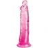 Dildo Realista Clear - 19.7 cm - Rosa