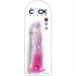 Dildo Realista Clear - 19.7 cm - Rosa