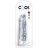 Clear Pene Realistico 19.7 Cm Transparente