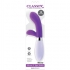 Vibrador Rabbit Punto G Silicona Morado