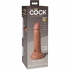 Dildo Realista Elite de Silicona 15.2 cm Caramelo