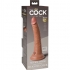 Dildo Realista Elite Silicona 17.8 Cm Caramelo