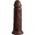 Dildo Realístico Elite de Silicona 20.3 cm Marrón