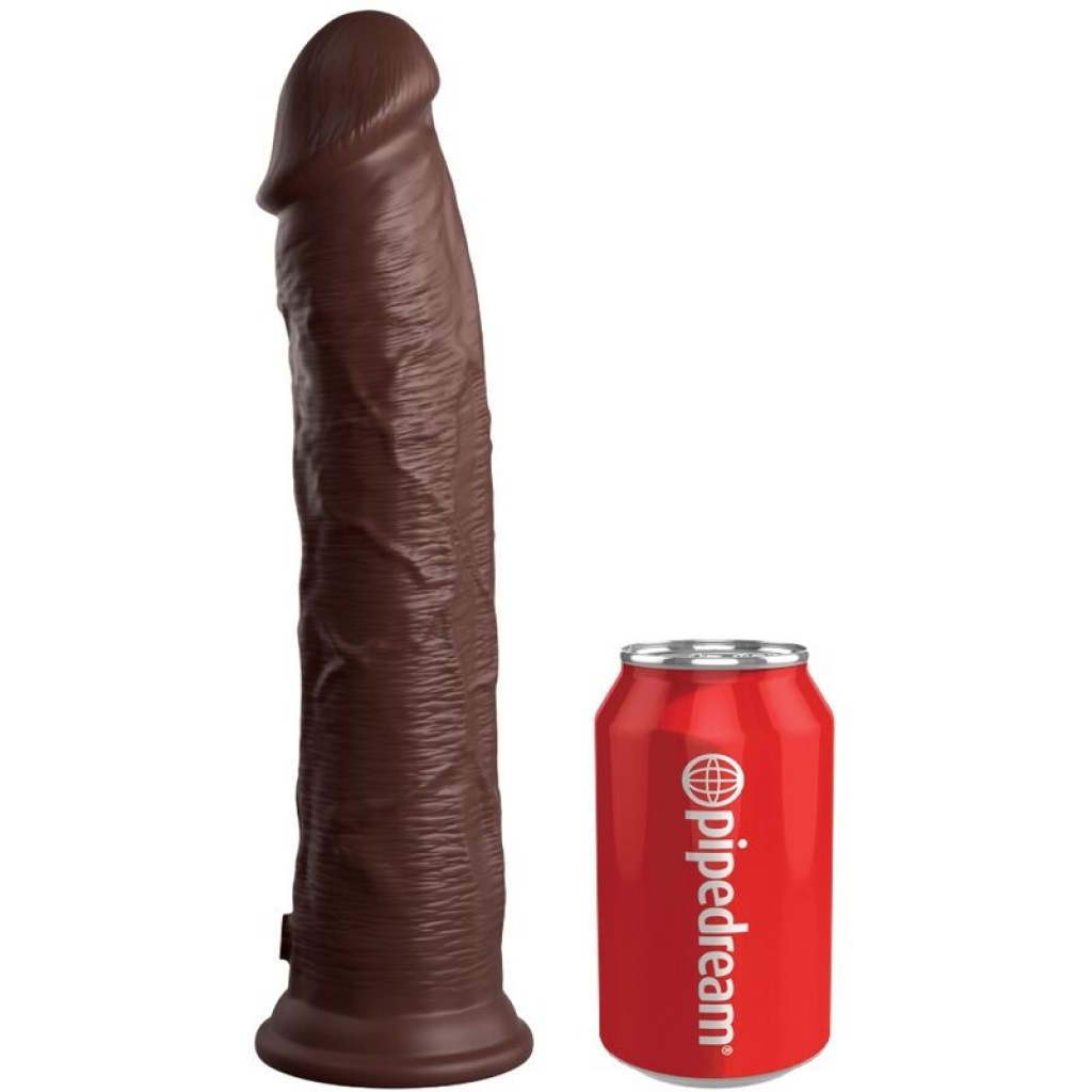 Elite Dildo Realístico Silicona 28 Cm Marrón