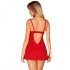 Obsessive Ingridia Chemise & Tanga - Elegancia en Rojo