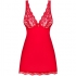 Babydoll y Tanga Luvae Rojo S/M - Obsessive