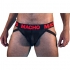 Macho MX26X2 Jock Negro/Rojo L