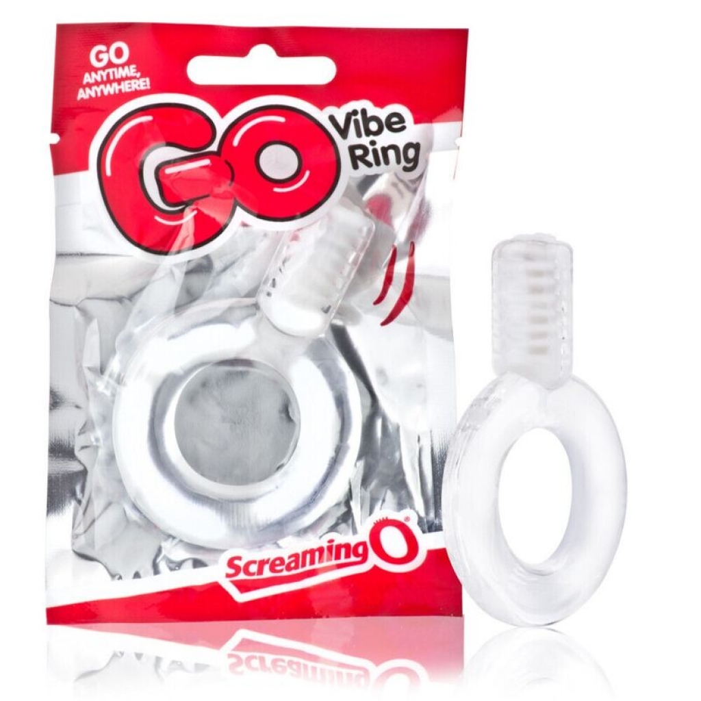 Anillo Vibrador Go Transparente