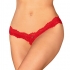 Tanga Crotchless Amor Cherris de Obsessive - S/M