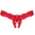 Tanga Crotchless Amor Cherris de Obsessive - S/M