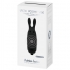 Lastic Pocket Vibrador Conejo Negro