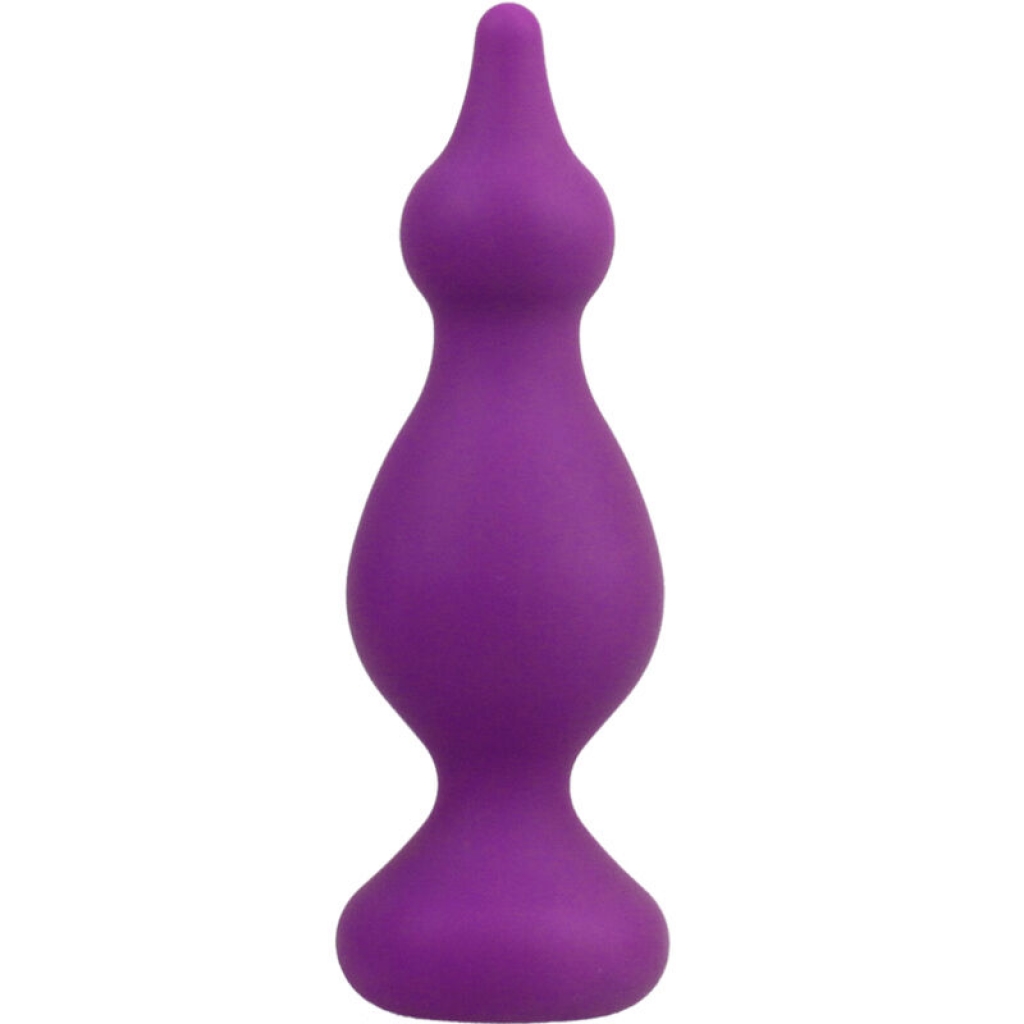 Plug Anal Amuse de Silicona Violeta Talla M