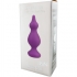 Plug Anal Amuse de Silicona Violeta Talla M