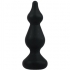 Plug Anal Amuse Silicona Negro Talla S