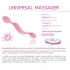 Masajeador Universal Vibrador - Silicona Rosa