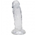 Pene Realístico Transparente Majestic de 14.7 Cm