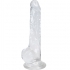 Pene Realista Transparente Lusty 18 Cm