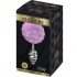 Anal Placer Plug Espiral Metal Pompon Violeta Talla S