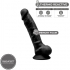 Modelo 1 Pene Realistico Silicona Premium Silexpan Negro 17.5 Cm