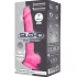 Pene Realístico Silicona Premium Silexpan Rosa Fluorescente 17.5