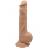 Pene Realista Silicona Premium Silexpan Caramelo 24 Cm