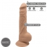 Pene Realista Silicona Premium Silexpan Caramelo 24 Cm