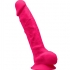 Pene Realista Silicona Premium Silexpan Fucsia 20 cm