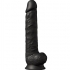 Modelo 1 Pene Realistico Silicona Premium Silexpan Negro 38 Cm