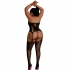 Modelo 2 Bodystocking Negro Talla Única / Plus Size