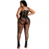 Modelo 4 Bodystocking Negro - Talla Única/Plus Size