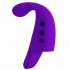 Vibrador de Dedo Recargable Pretty Love Gorgon Morado