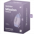 Satisfyer Mission Control - Vibrador Pequeño de Doble Impulso - Color Lila