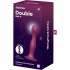 Satisfyer Doble Ball-R Dildo Silicona - Granate